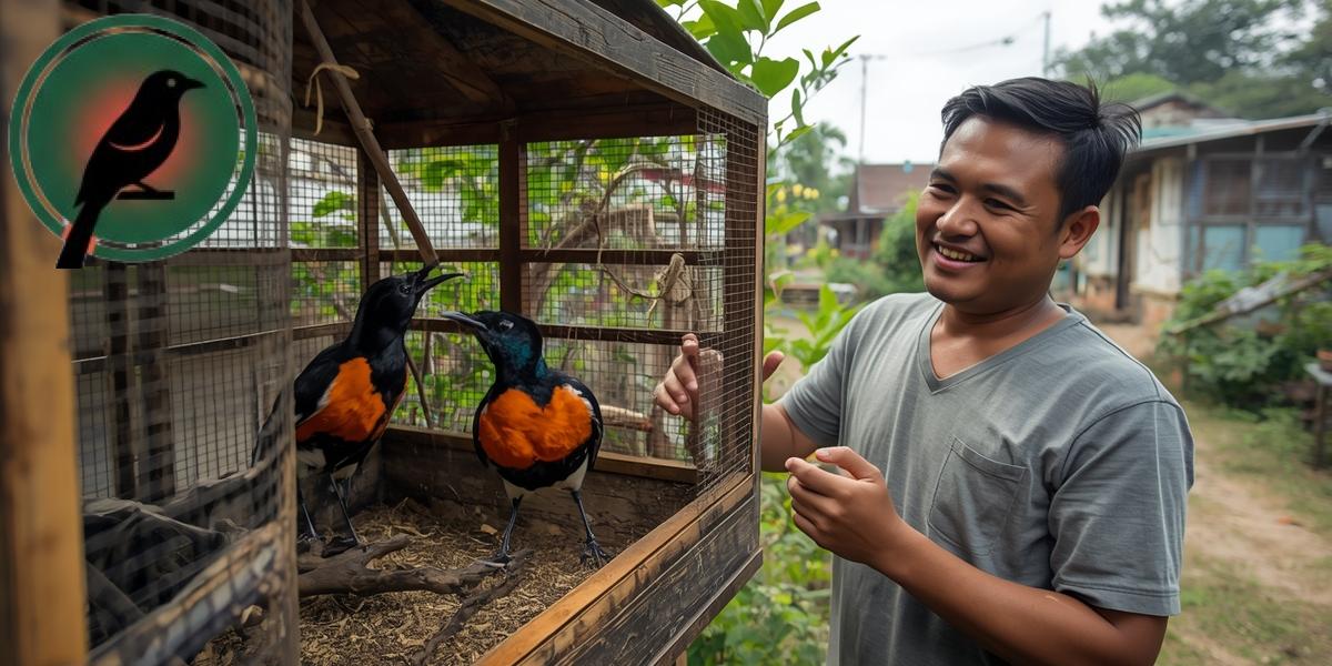 10 Cara Menjodohkan Burung Murai Batu Jantan Dengan Betina Untuk Pemula