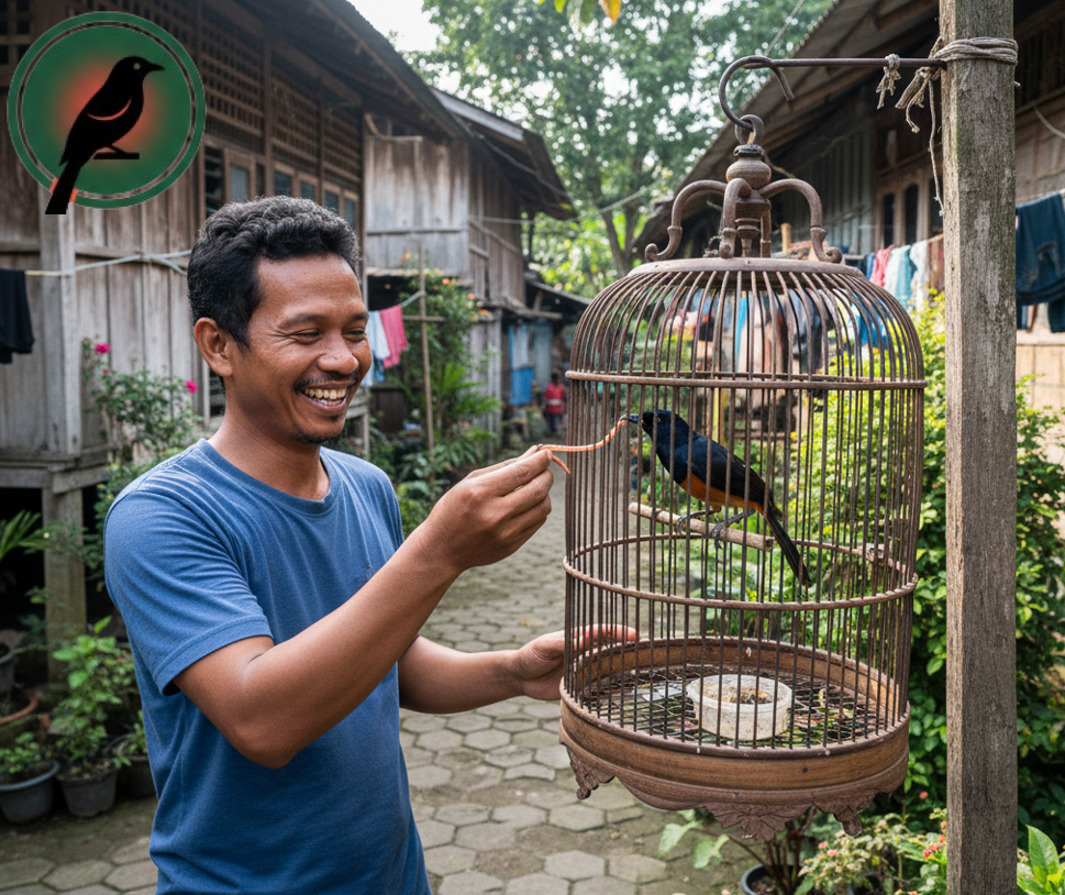 10 Manfaat Cacing Tanah untuk Pakan Burung Murai Batu